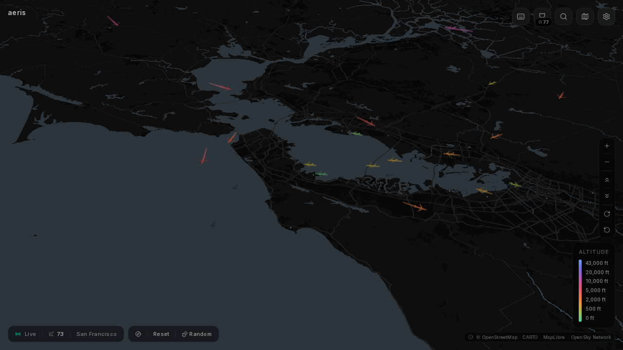 Aeris — Real-Time 3D Flight Tracking