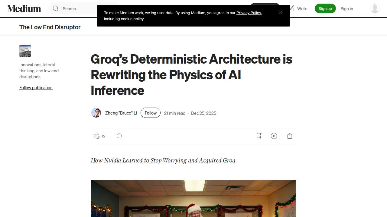 Groq’s Deterministic Architecture is Rewriting the Physics of AI Inference