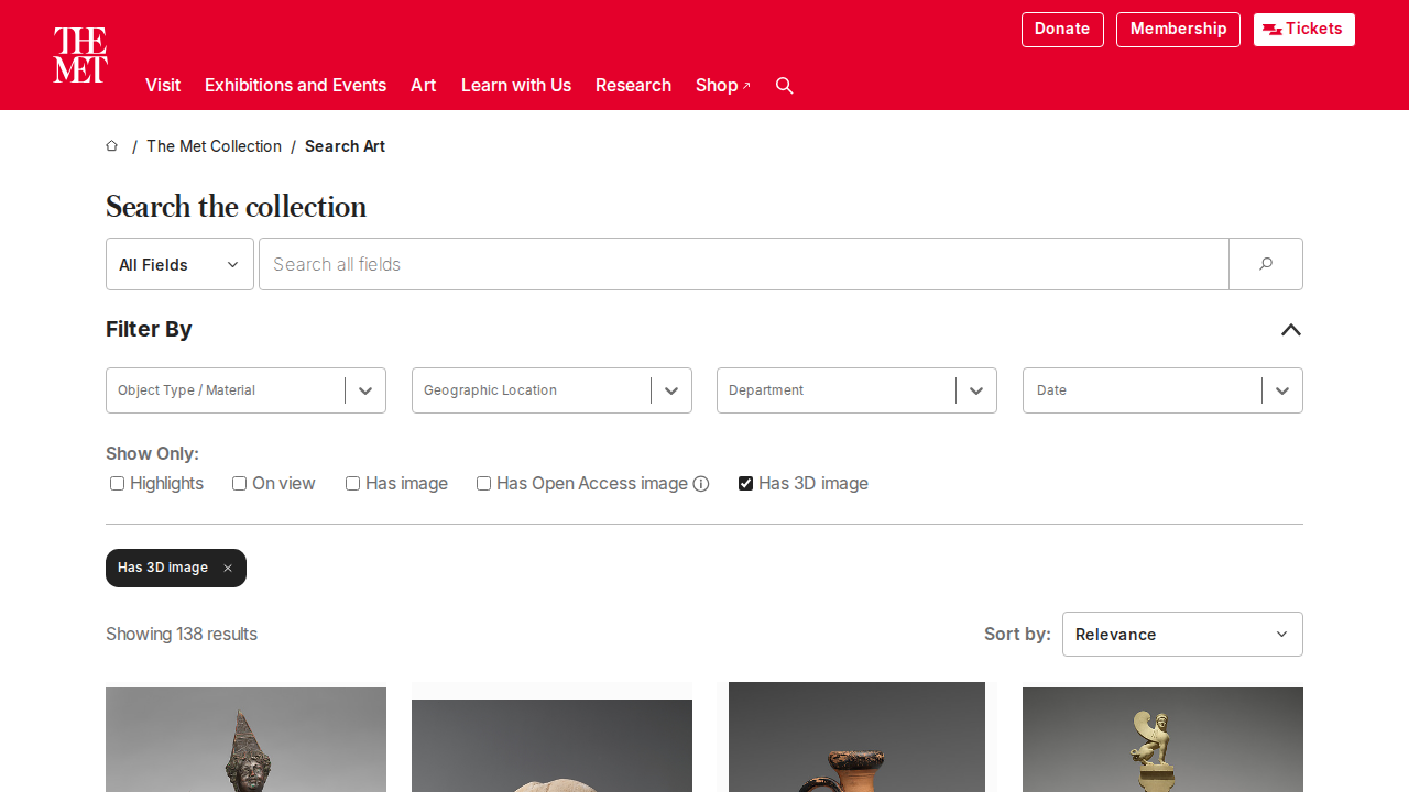 Search The Collection - The Metropolitan Museum of Art